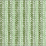 Clover & Dot Leaf Stripe - Green