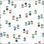 Clover & Dot Posies - White