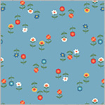 Clover & Dot Posies - Cerulean