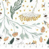 Green World - Botanical - White