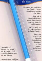 DMC Embroidery Transfer Pen-Blue