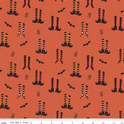 Little Witch Witches Socks Pumpkin