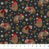 Beary Merry Christmas-Tossed Bears-BlackMulti