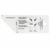 Mini Binding Tool Template Ruler 2" X 5" By Tqm