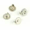 Sallie Tomato Magnetic Snap 1/2" Nickel