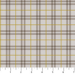 Winter Dreams - Gingham - Taupe