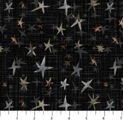 Winter Dreams - Stars - Black