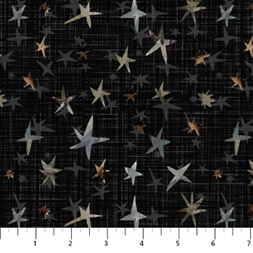 Winter Dreams - Stars - Black