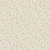 Field Floral - 108in Wide Back Green/Pink