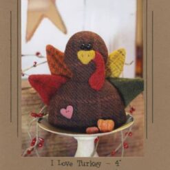 Cottomwood Creations - I Love Turkey