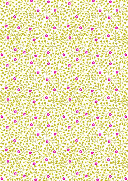Inflorescence A859-2- Chartreuse-White small flowers with pink neon