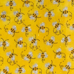 Mini Bees with Glitter