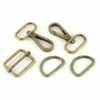 Style 3 - Basic Hardware Kit - Antique Gold - 1"