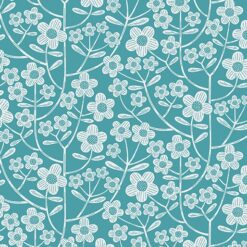 Blooming Color 2 - Brynn Turquoise 0 108" Wide