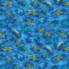 Sea Turtle Haven - UltraBlue, 108in Wideback