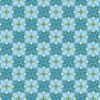 Calypso Geo Light Blue - Butterfly Calypso