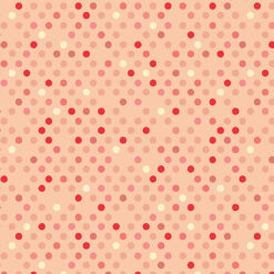 Confetti Drop Peach - Dazzle Dots 2