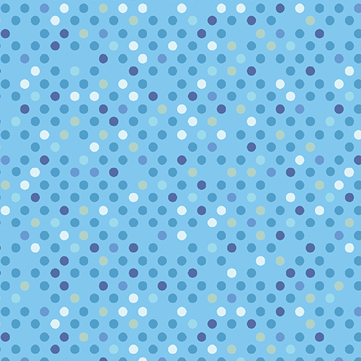 Confetti Drop Blue - Dazzle Dots 2