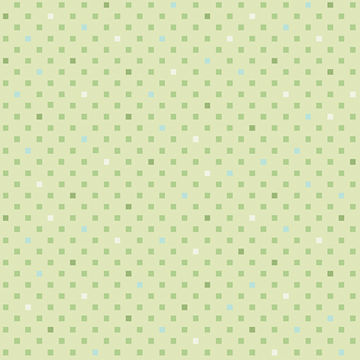 Dazzling Squares Light Green - Dazzle Dots 2