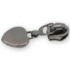 Heart Zipper Pulls - Gunmetal - Set of 4