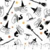 Hip Hip Halloween - Multi - Comical Coven - Northcott Fabrics