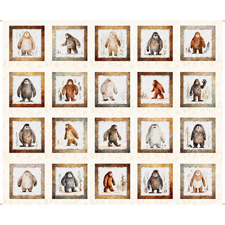 Big Foot Picture Patches - Cream