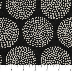 Modern Elements - Black - Big Circles
