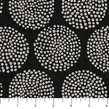 Modern Elements - Black - Big Circles
