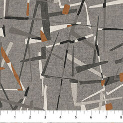 Modern Elements - Charcoal Multi - Boomerang