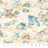 The Great Outdoors - Coastal Scene - Blue Multi