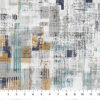 Urban Oasis Flannel - Multi Squares - White Multi
