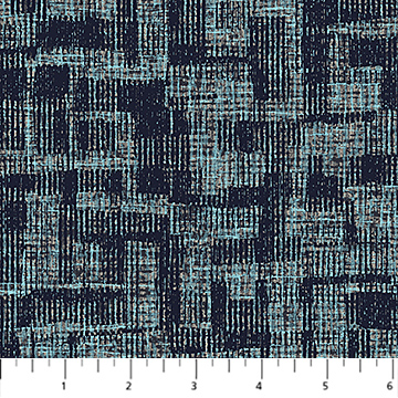 Urban Oasis Flannel - Abstract - Black Multi
