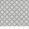 Urban Oasis Flannel - Circles - Lt. Gray