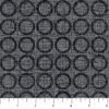 Urban Oasis Flannel - Circles - Charcoal