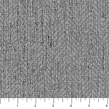 Urban Oasis Flannel - Herringbone - Gray