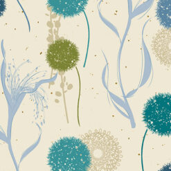 Wishing Field Blue/Multi - Wishflower