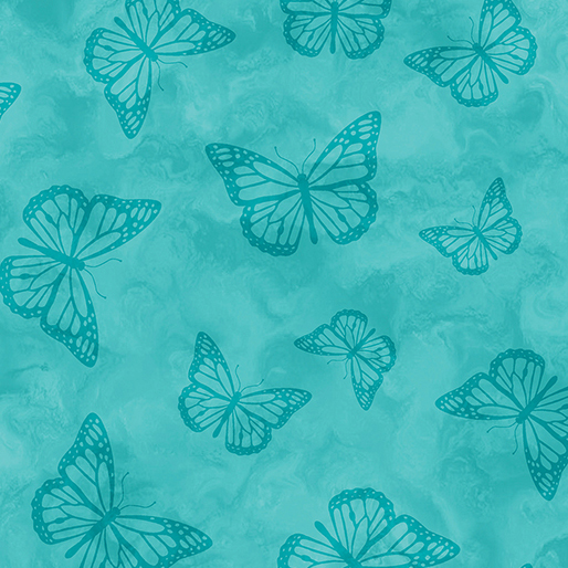 Butterfly Shadow Teal - Butterfly Calypso