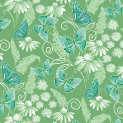 Calypso Dreams Green - Butterfly Calypso