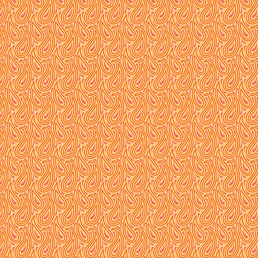 Paisley - Mango - Transparency Watercolors