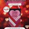 Love Sweet Love Machine Embroidery Pattern