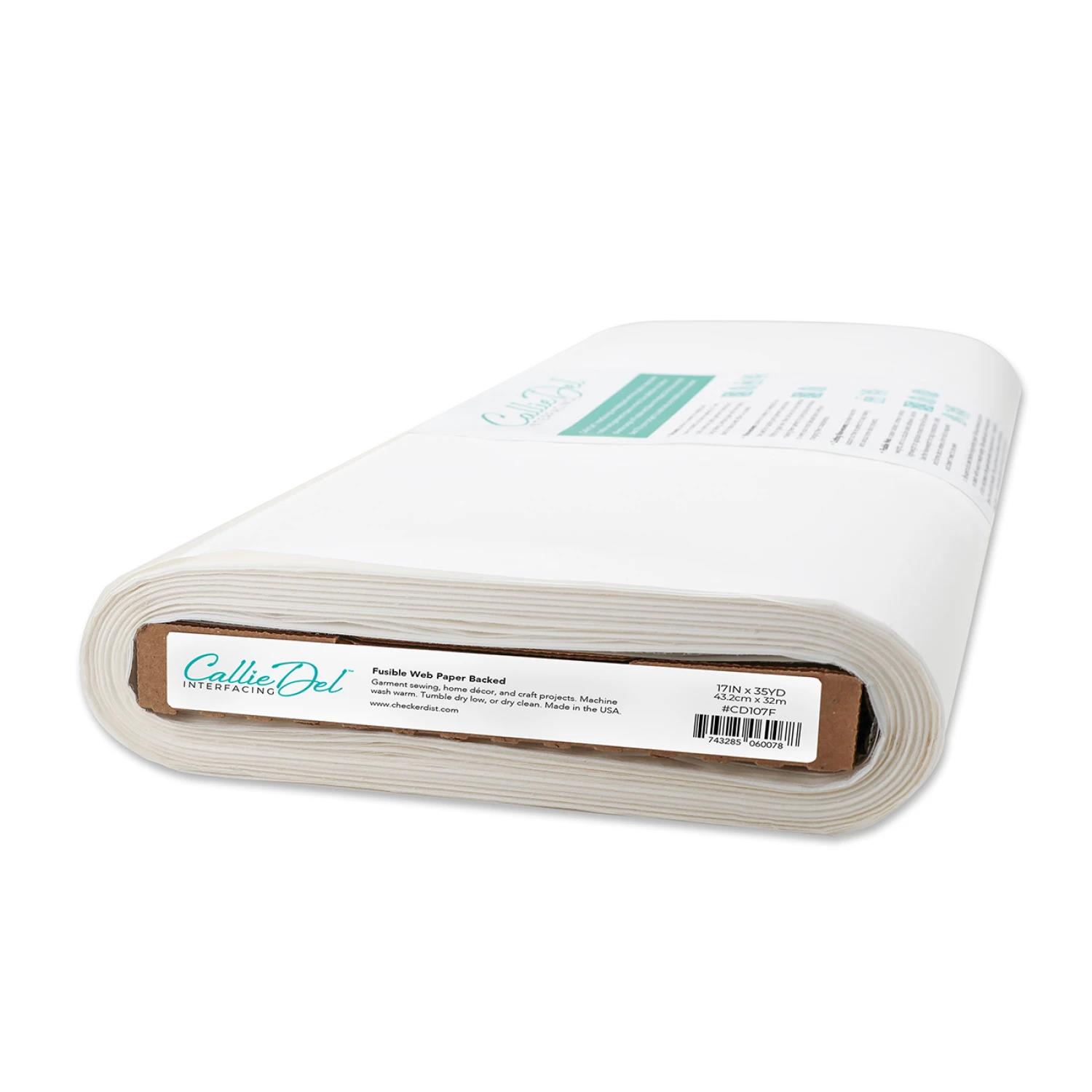 Fusible Web Paper Backed - 17" wide