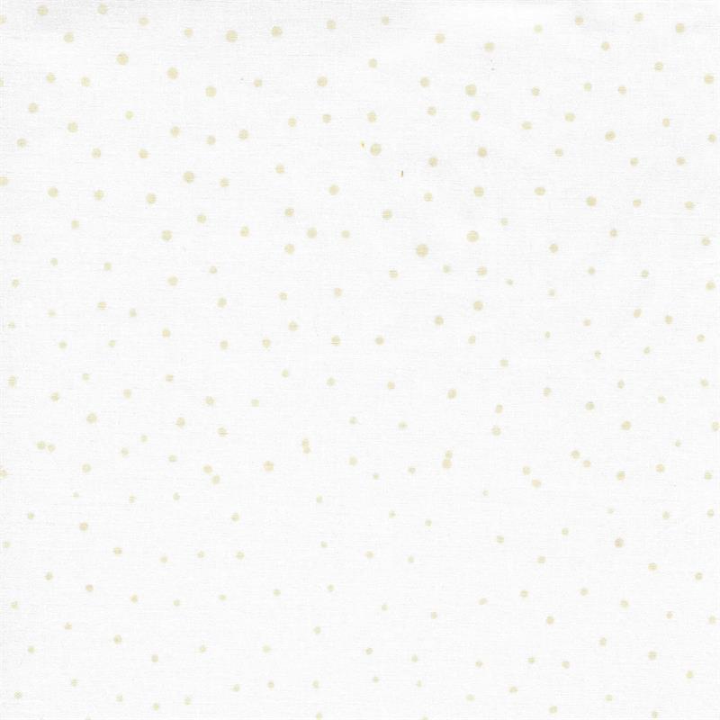 Batik Textiles - Pearls Collection Tan Dots