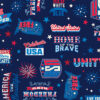 Let's Celebrate Words - Navy