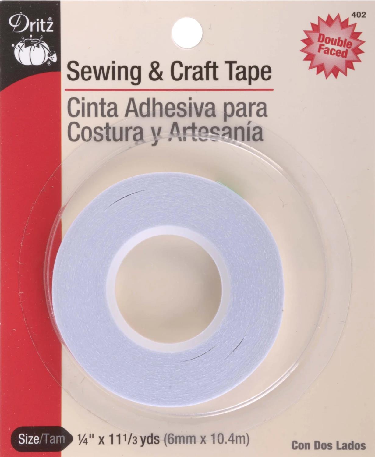 Sewing and Craft Tape 1/4 x 11-1/3 Yards