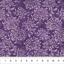 Floral Tapestry - Amethyst - Water Lilies