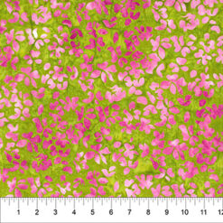 Floral Tapestry - Olive Green - Leaf