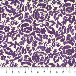 Floral Tapestry - Deep Violet - Roses