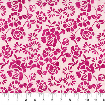 Floral Tapestry - Midnight Pink - Petals