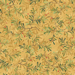 Pine Boughs - Gold - 12 Days of Christmas
