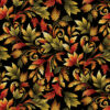 Autumn Leaf Spray - Black/Spice - Autumn Cats